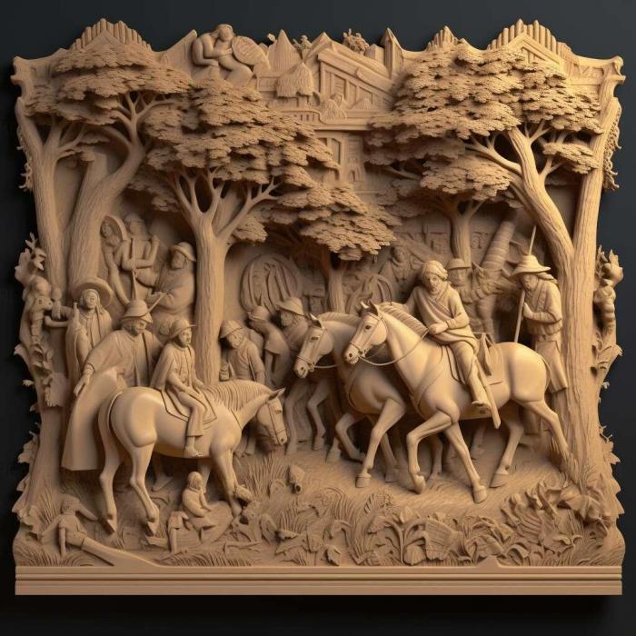 نموذج ثلاثي الأبعاد لآلة CNC 3D Art 